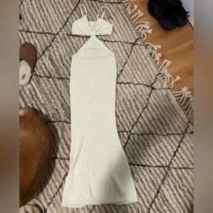 Cult Gaia Cream Maxi Dress S